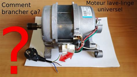 test machine a laver|moteur lave linge.